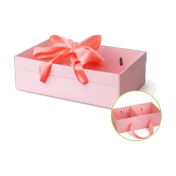 Gift Box With Lid & Ribbon