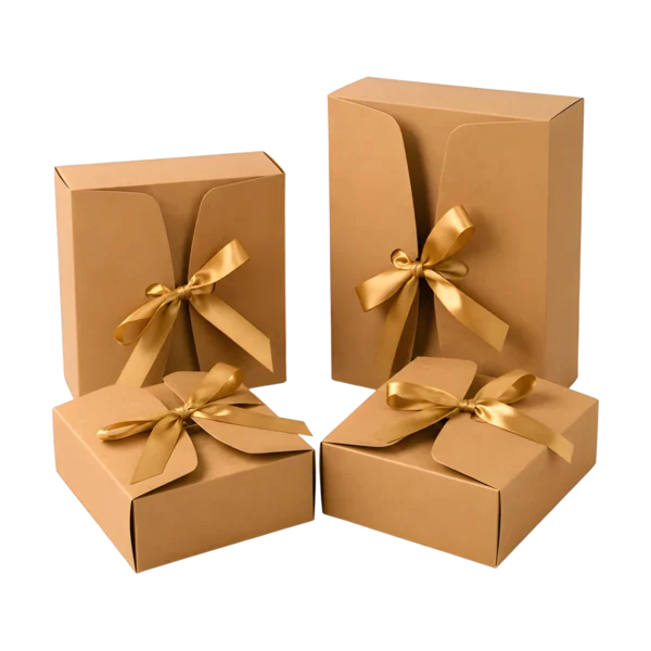Gift Box With Ribbon